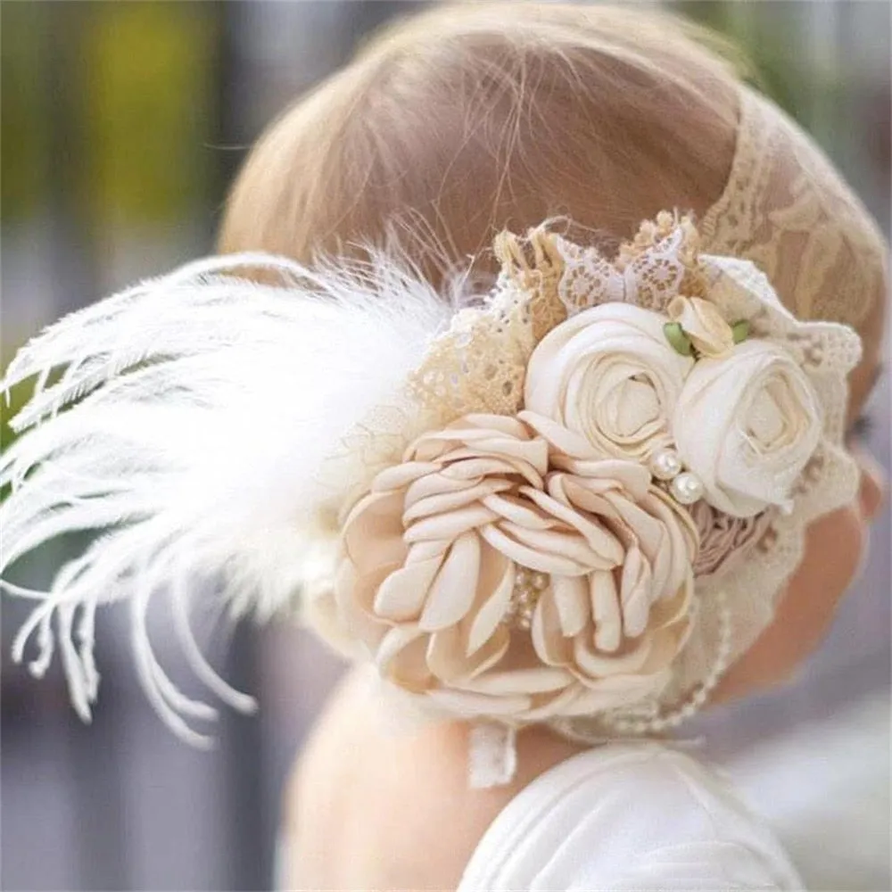 Vintage Flower Headband