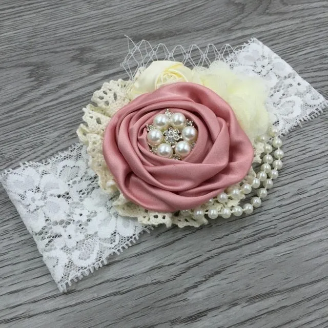Vintage Flower Headband