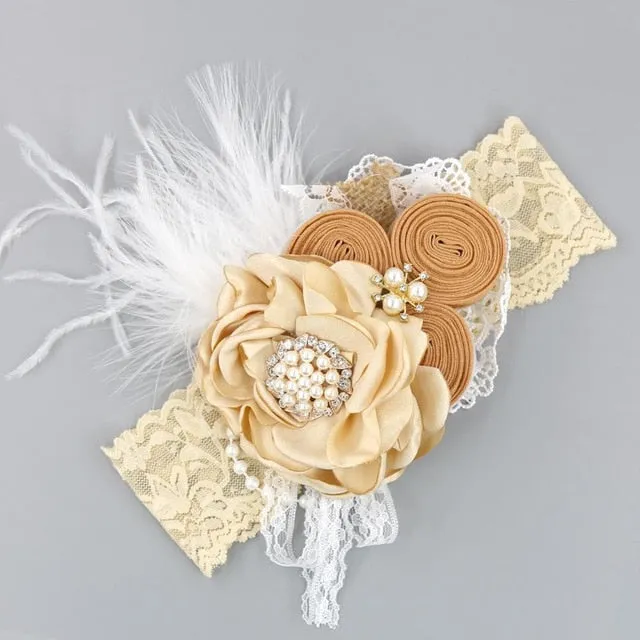 Vintage Flower Headband