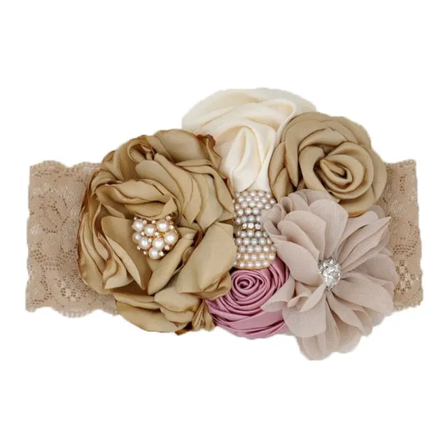 Vintage Flower Headband